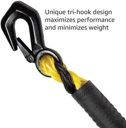 Imagem de Corda de Reboque STANLEY S1052 - Preta/Amarela - 5/8 x 15' Poly-Blend