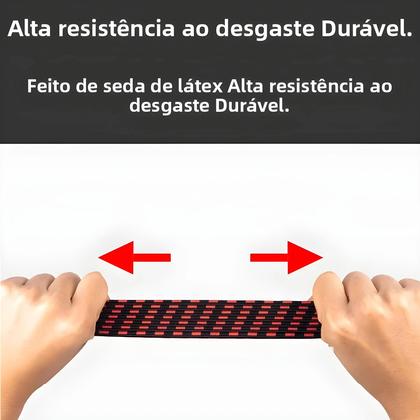 Imagem de Corda Elástica De Borracha Para Bagageiro De Motocicleta Com Ganchos Para Bicicletas E Carros, Cinta