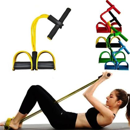 Imagem de Corda elastica exercicios Extensor Fitness Resistencia