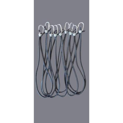 Imagem de Corda Elástica - Extensor 35cm p/ Lona de Caminhão - Kit 100 peças