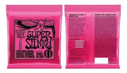 Imagem de Corda Ernie Ball 009 Super Slinky Níquel Para Guitarra