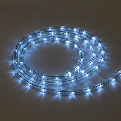 Imagem de Corda Luminosa Taschibra Led Pro 13mm 2 Fios 30 Leds 220v 30 Metros 6500k Frio