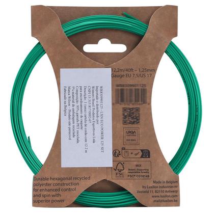 Imagem de Corda Luxilon Eco Power 17L 1.25mm Verde - Set Individual