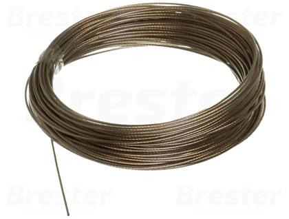 Imagem de Corda P/ Varal 100m Melhor Qualidade Resistente Em Aço/pvc Bestfer BFH1813