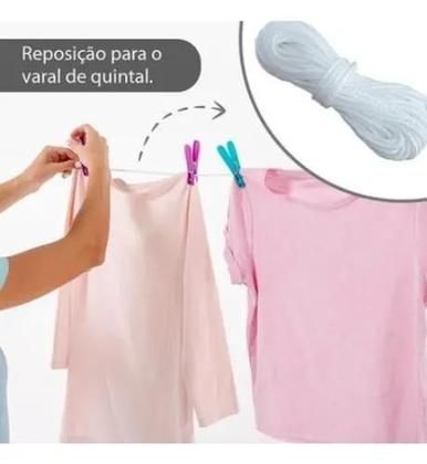 Imagem de Corda Para Varal 21 Metros 3 Mm Forte Resistente Qualidade