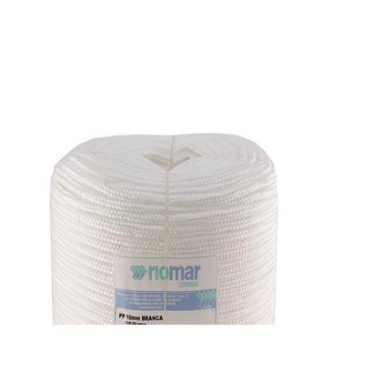 Imagem de Corda Polipropileno Trancada Riomar 10Mm Branca 200M