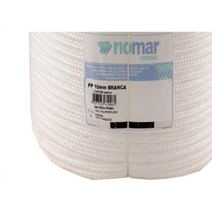 Imagem de Corda Polipropileno Trancada Riomar 10Mm Branca 200M