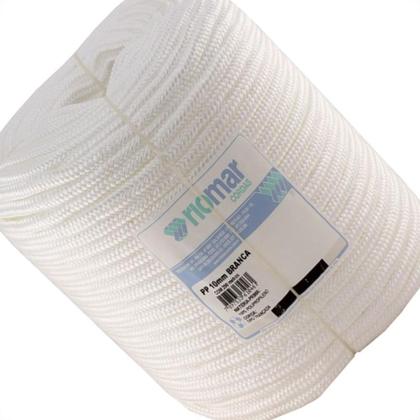 Imagem de Corda Polipropileno Trancada Riomar 10Mm Branca 200M