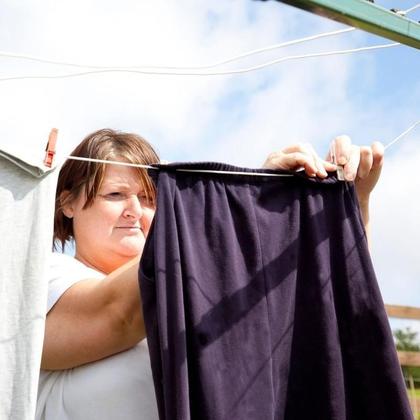 Imagem de Corda Reforçada Para Varal Parede Quintal Teto - 10 Metros