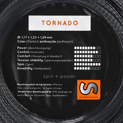Imagem de Corda Signum Pro Tornado 1.17mm Preta - Set Individual