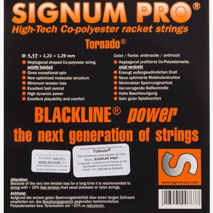 Imagem de Corda Signum Pro Tornado 1.17mm Preta - Set Individual