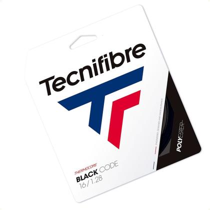 Imagem de Corda Tecnifibre Black Code 16 1.28mm Preta - Set C/12,2m