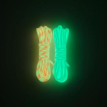 Imagem de Corda Trançada Luminosa De 5m 10m 4mm 7 Núcleos Para Caminhadas, Camping, Cordão De Roupa, Pulseira