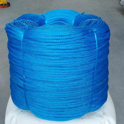 Imagem de Corda Trançada Pe Virgem S/alma C/aprox. 161 Mt Azul 12mm