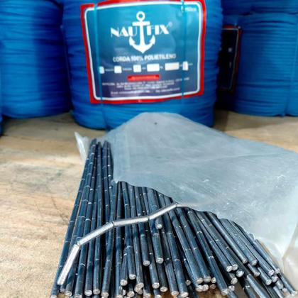 Imagem de Corda Trançada Pe Virgem S/alma C/aprox. 161 Mt Azul 12mm