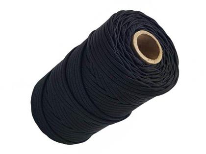 Imagem de Corda Velame 4,0 mm Preta Rolo com 100 Metros - Cordaville