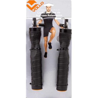 Imagem de CORDA VOLLO DE PULAR exercício funcional DE ACO COM ROLAMENTO VP1045