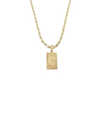 Imagem de Cordão Colar Corrente   Masculino Feminino Pingente Top Luxo inicial letra C banhado em Ouro 18k.