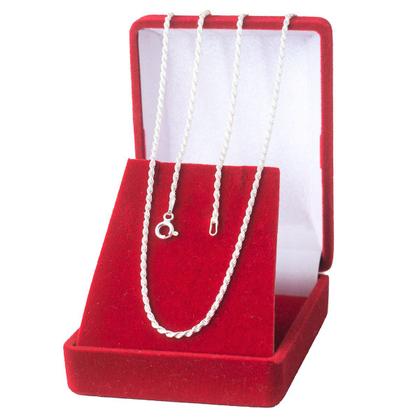 Imagem de Cordão Corrente Baiano De Prata 925 Feminina 45cm