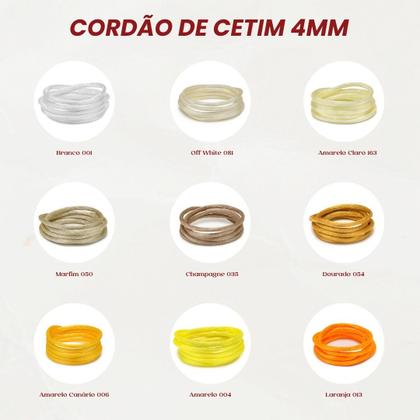 Imagem de Cordão de cetim - larg 4,0 mm