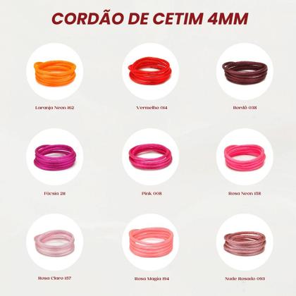 Imagem de Cordão de cetim - larg 4,0 mm