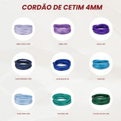 Imagem de Cordão de cetim - larg 4,0 mm