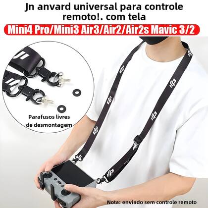 Imagem de Cordão de Pescoço para DJI RC, RC2, RC Pro, Mini 3 e Mavic 3