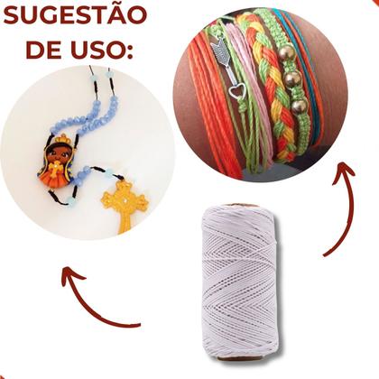 Imagem de Cordao encerado 01mm com 100 metros