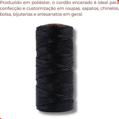 Imagem de Cordao encerado 01mm com 100 metros