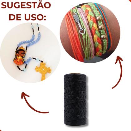 Imagem de Cordao encerado 01mm com 100 metros