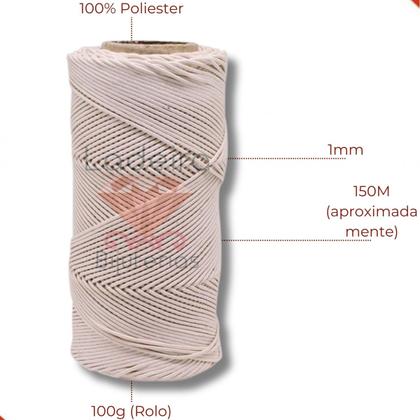 Imagem de Cordao encerado 01mm com 100 metros
