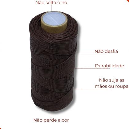 Imagem de Cordao encerado 01mm com 100 metros