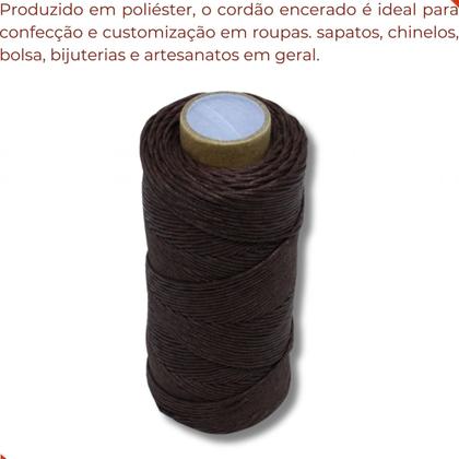 Imagem de Cordao encerado 01mm com 100 metros