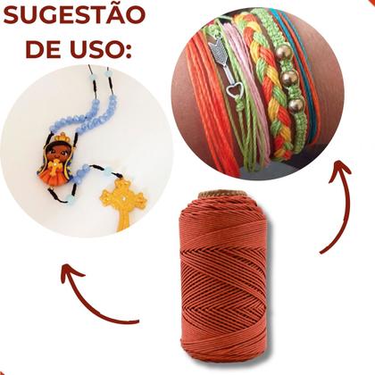 Imagem de Cordao encerado 01mm com 100 metros