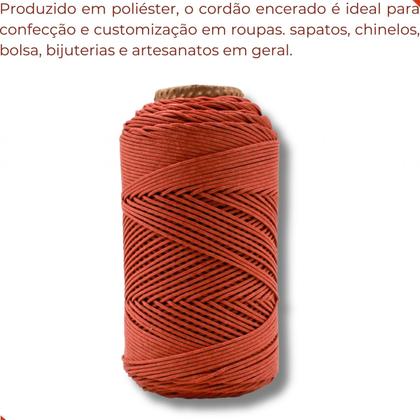 Imagem de Cordao encerado 01mm com 100 metros