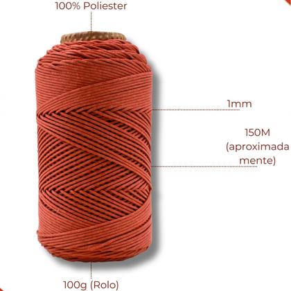 Imagem de Cordao encerado 01mm com 100 metros