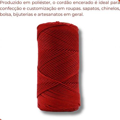 Imagem de Cordao encerado 01mm com 100 metros