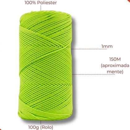 Imagem de Cordao encerado 01mm com 100 metros