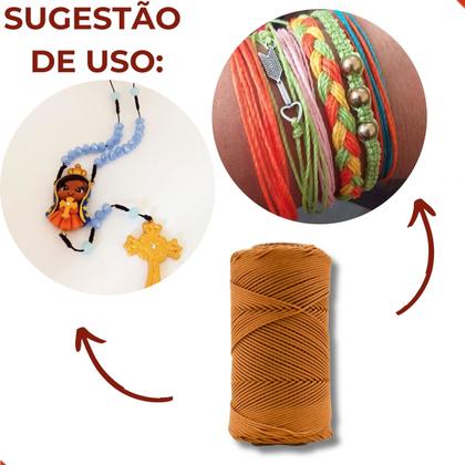 Imagem de Cordao encerado 01mm com 100 metros