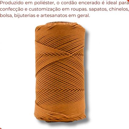 Imagem de Cordao encerado 01mm com 100 metros