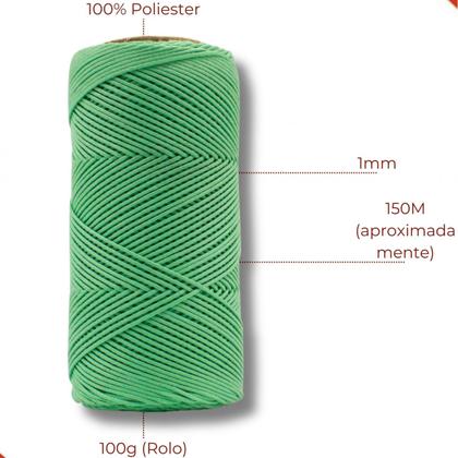 Imagem de Cordao encerado 01mm com 100 metros