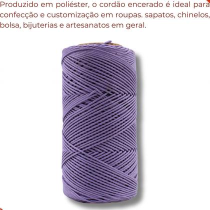 Imagem de Cordao encerado 01mm com 100 metros