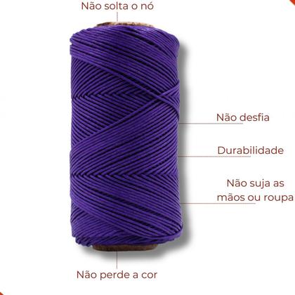 Imagem de Cordao encerado 01mm com 100 metros