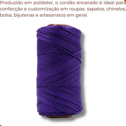 Imagem de Cordao encerado 01mm com 100 metros