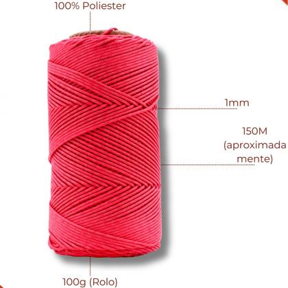 Imagem de Cordao encerado 01mm com 100 metros