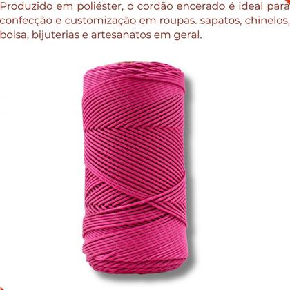 Imagem de Cordao encerado 01mm com 100 metros