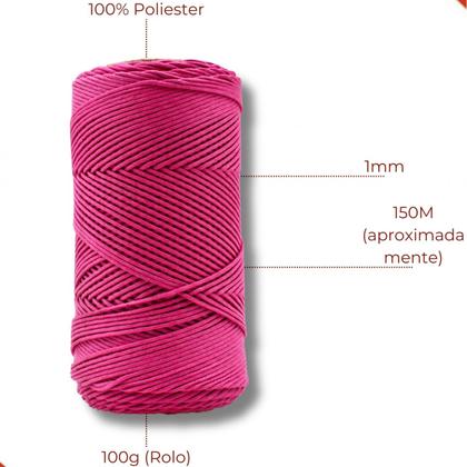 Imagem de Cordao encerado 01mm com 100 metros