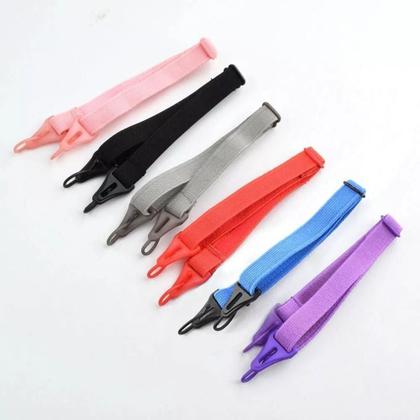 Imagem de Cordão Miraflex Cordinha Ajustável Infantil Elástico Violeta