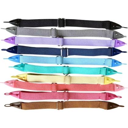 Imagem de Cordão Miraflex Cordinha Ajustável Infantil Elástico Violeta