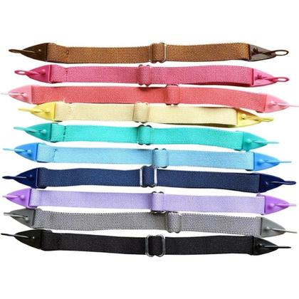 Imagem de Cordão Miraflex Cordinha Ajustável Infantil Elástico Violeta